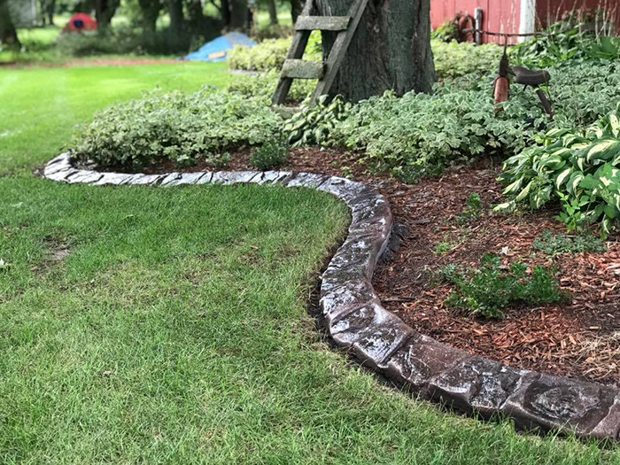 Landscaping work completed